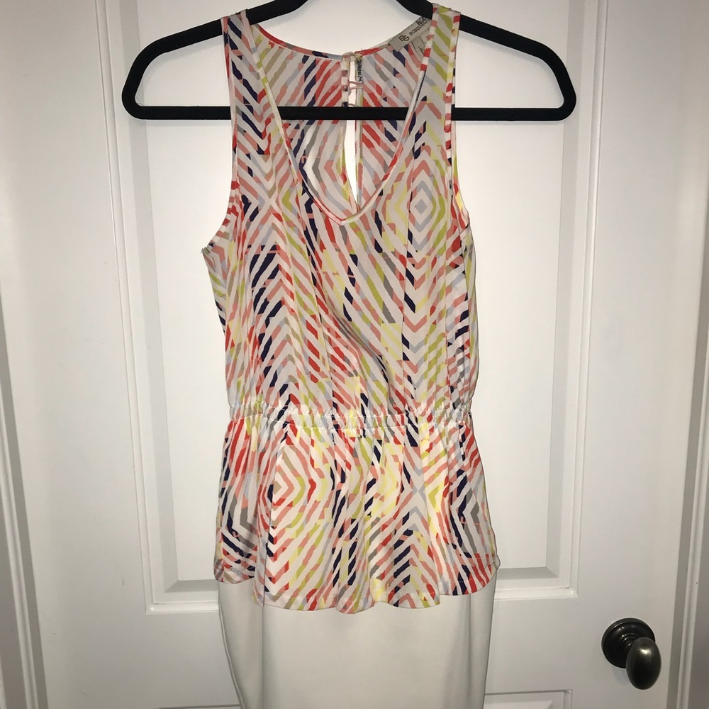MultiColor Layered BCBGeneration Dress